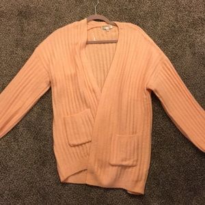 Peach sweater . Super soft